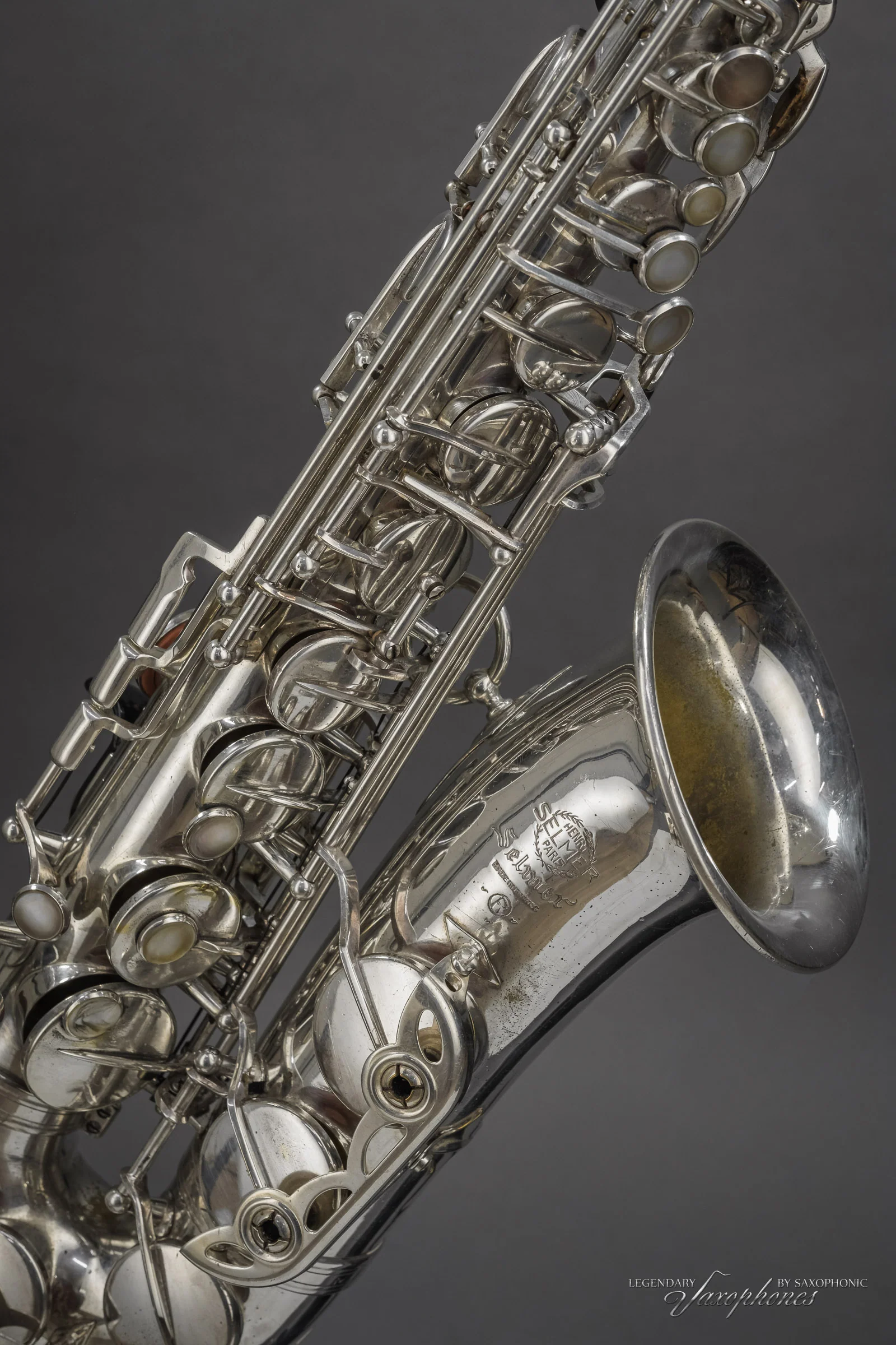 1972 SELMER Mark VI Alto Saxophone, argenté, n° 195755 - Saxophonic