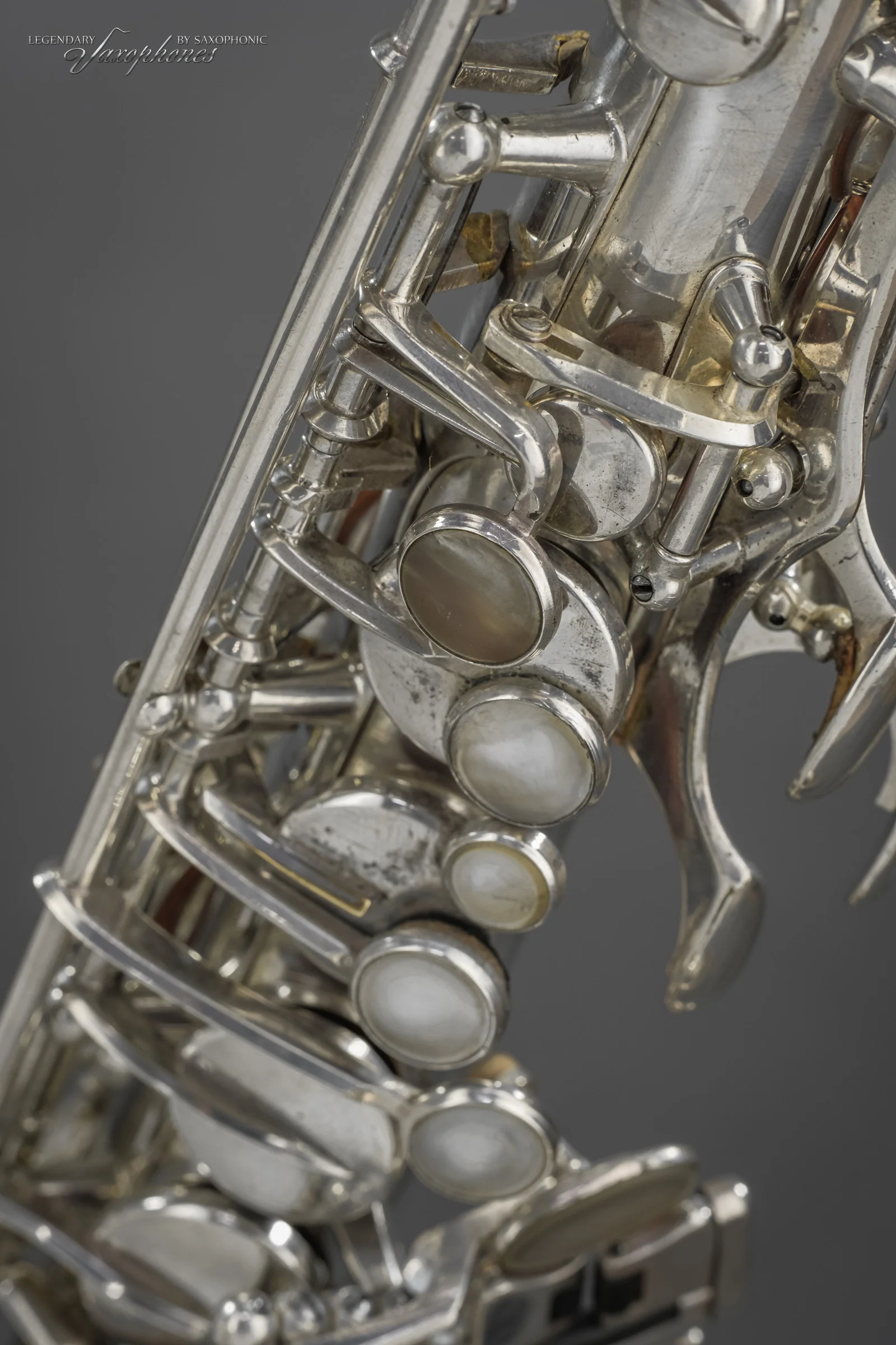 1972 SELMER Mark VI Alto Saxophone, argenté, n° 195755 - Saxophonic - Image 3
