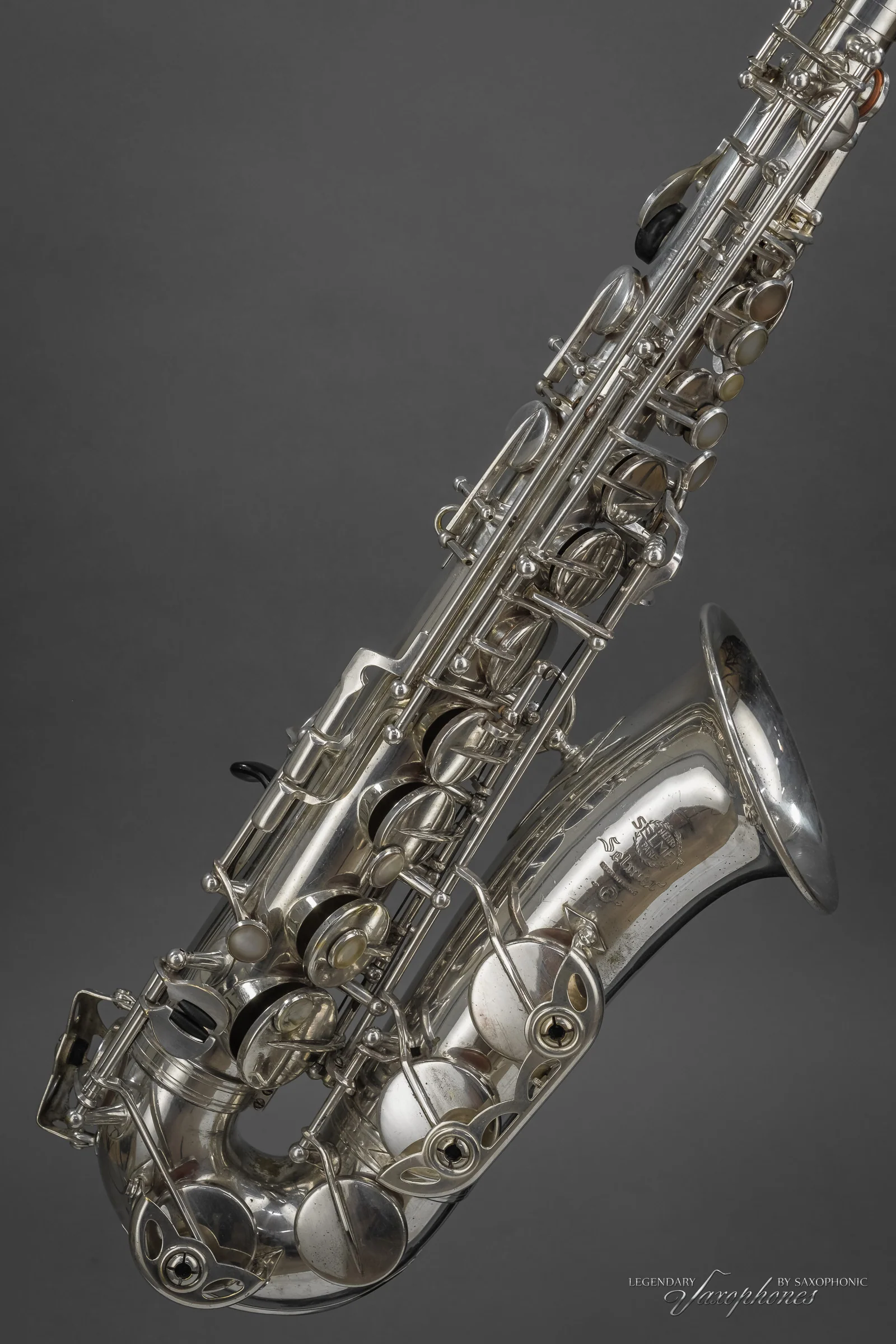 1972 SELMER Mark VI Alto Saxophone, argenté, n° 195755 - Saxophonic - Image 5