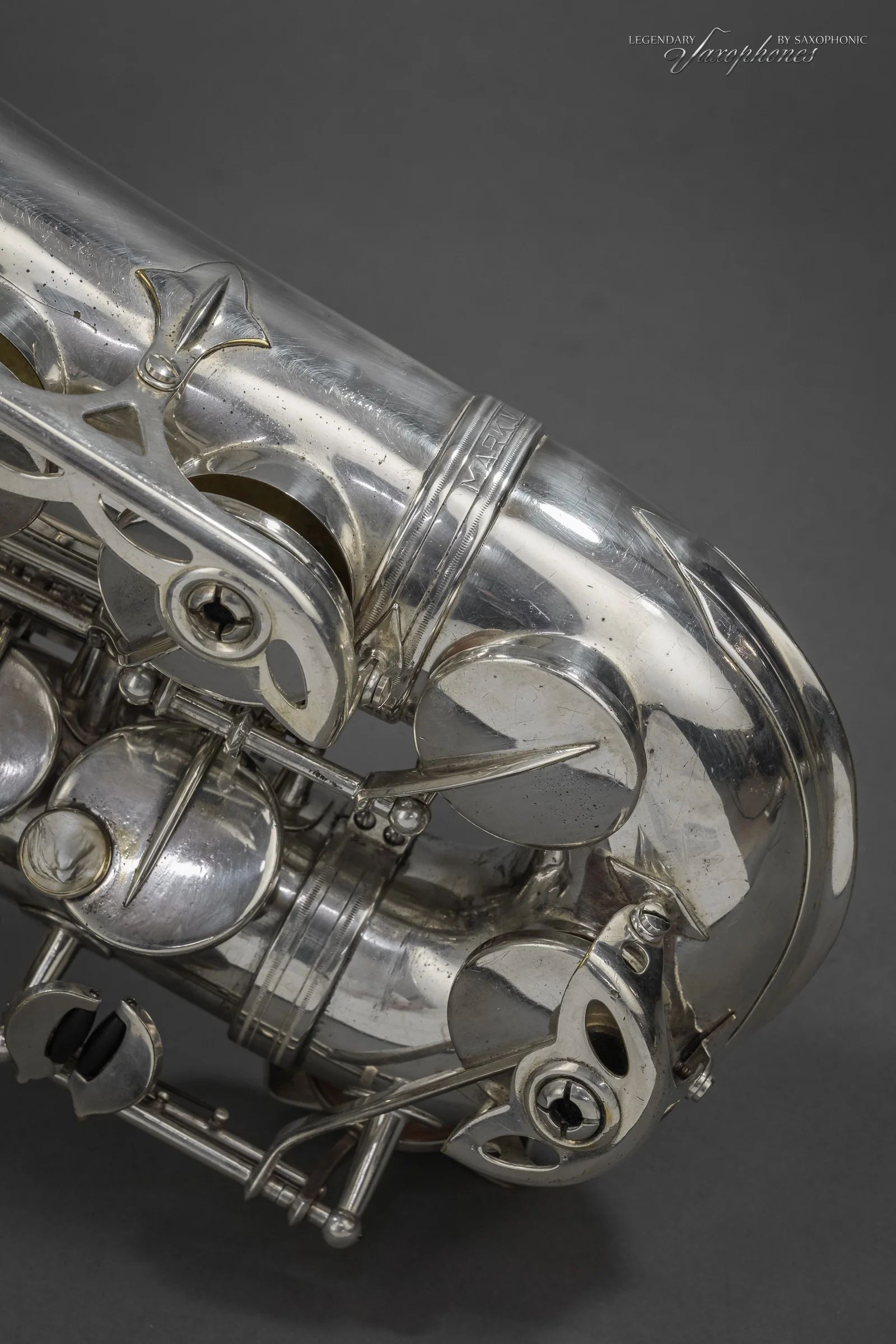 1972 SELMER Mark VI Alto Saxophone, argenté, n° 195755 - Saxophonic - Image 6