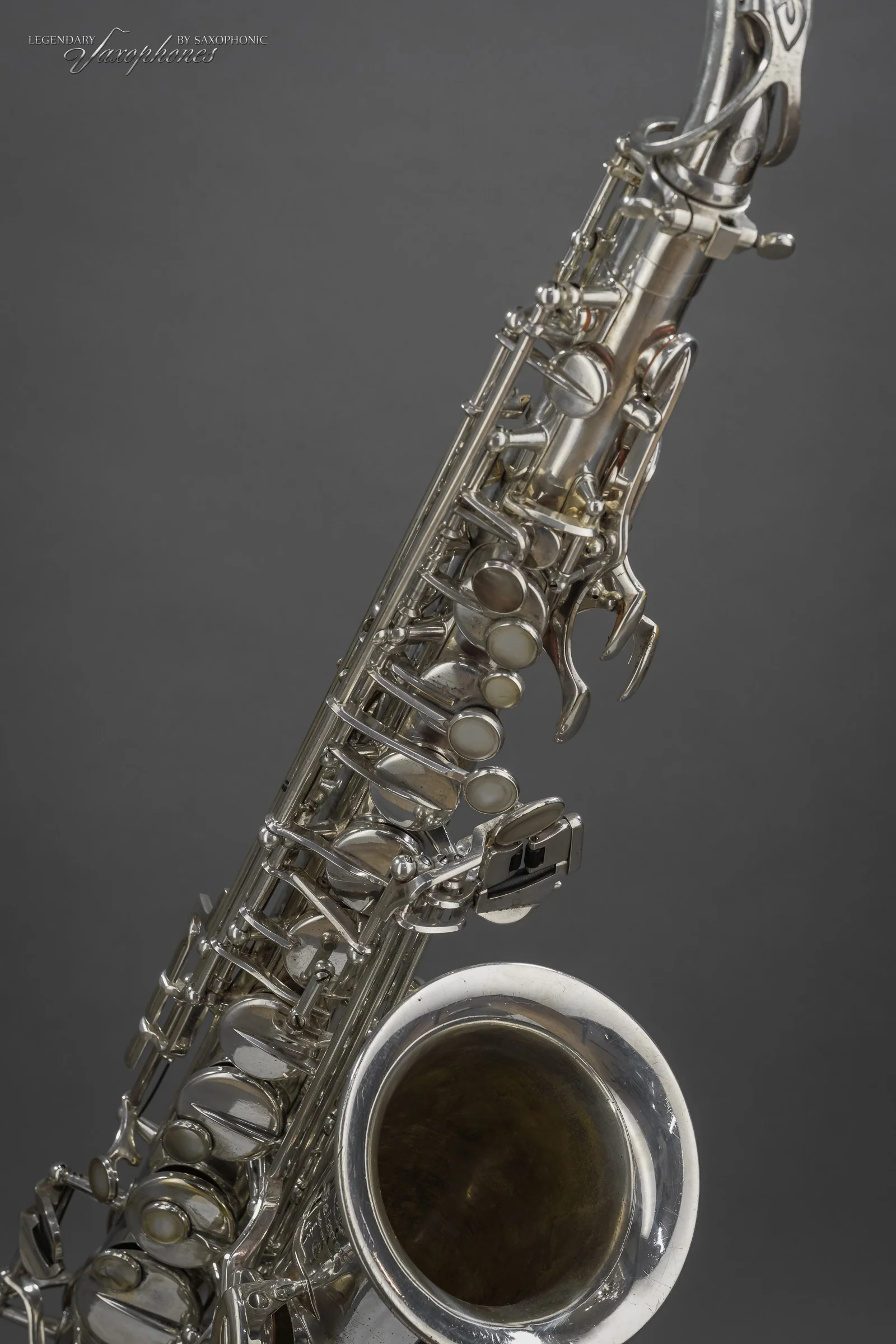 1972 SELMER Mark VI Alto Saxophone, argenté, n° 195755 - Saxophonic - Image 8