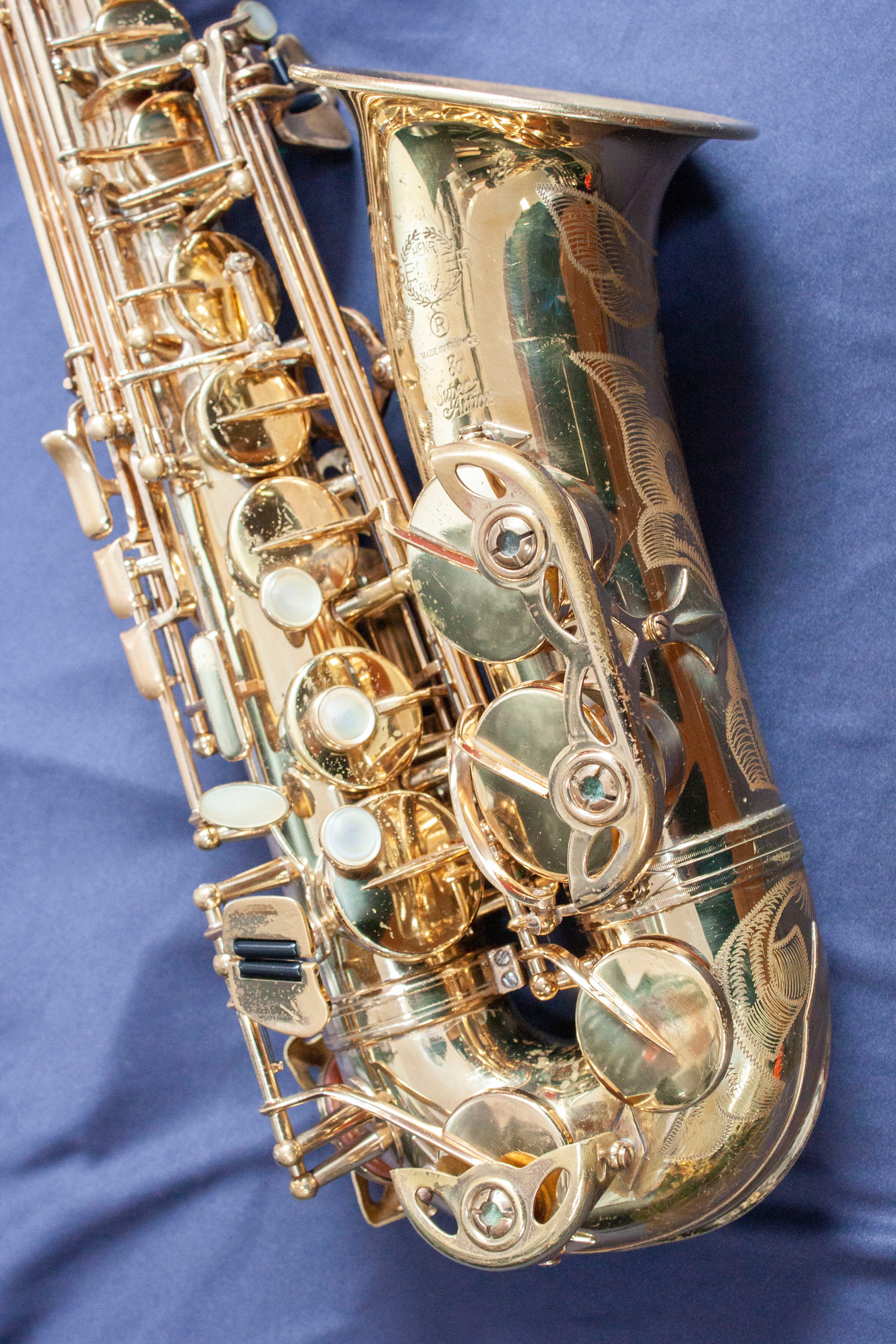 Alto saxophone Selmer Super Action 80 #333xxx - Image 2