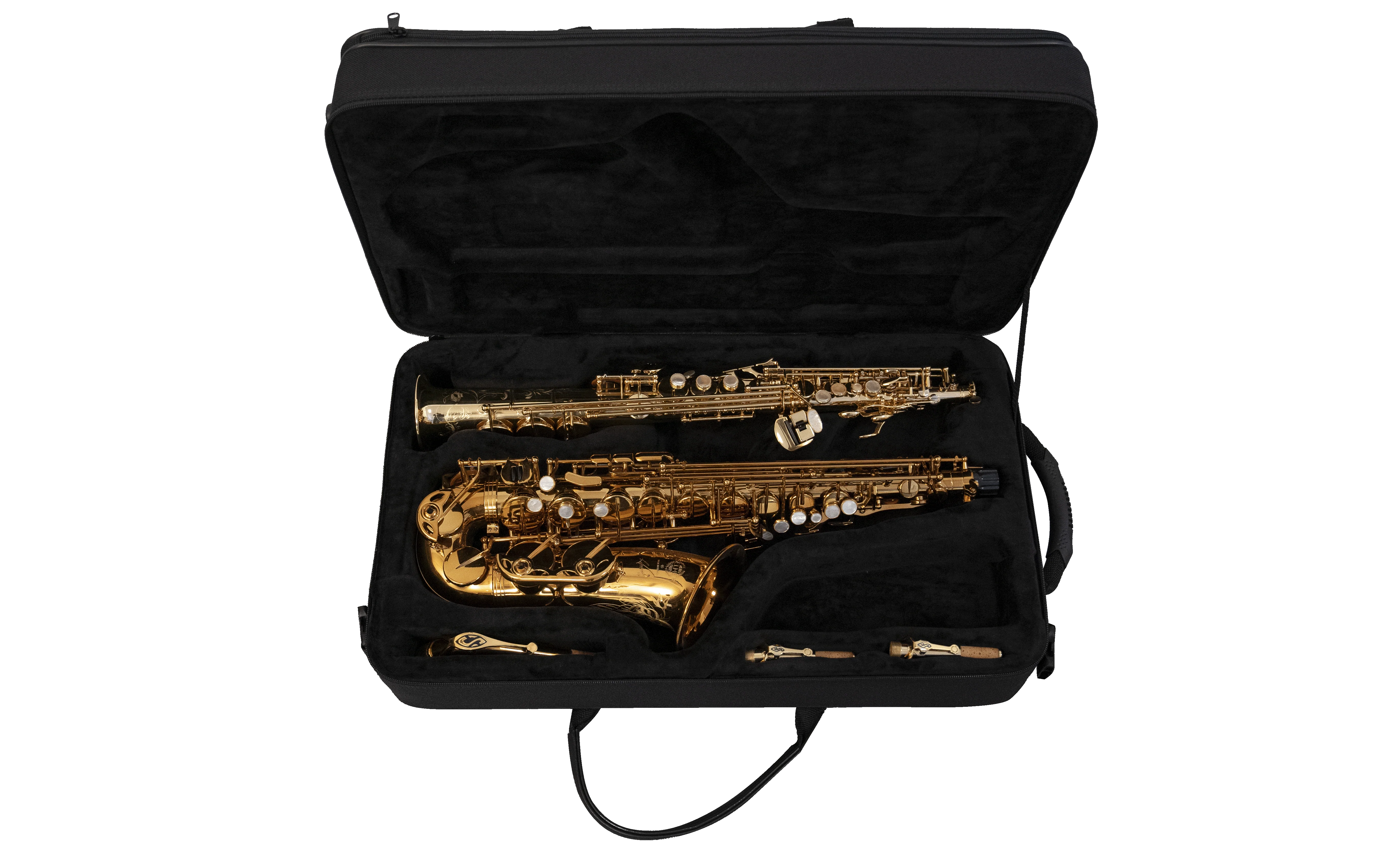 Etui double light pour saxophone Alto & Soprano SIII - Image 2