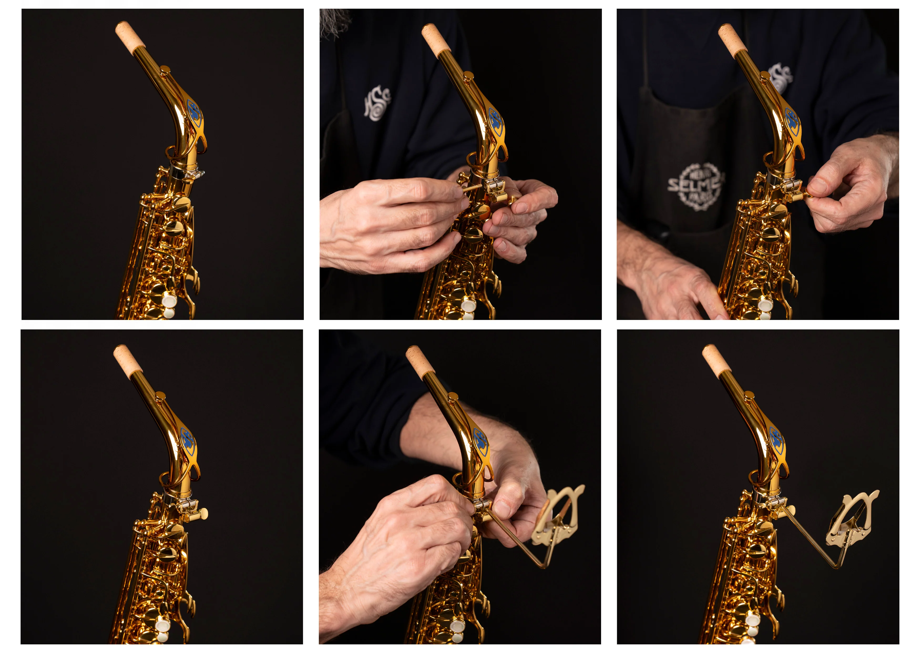Porte Lyre pour saxophone alto et ténor Supreme/Signature - Image 4