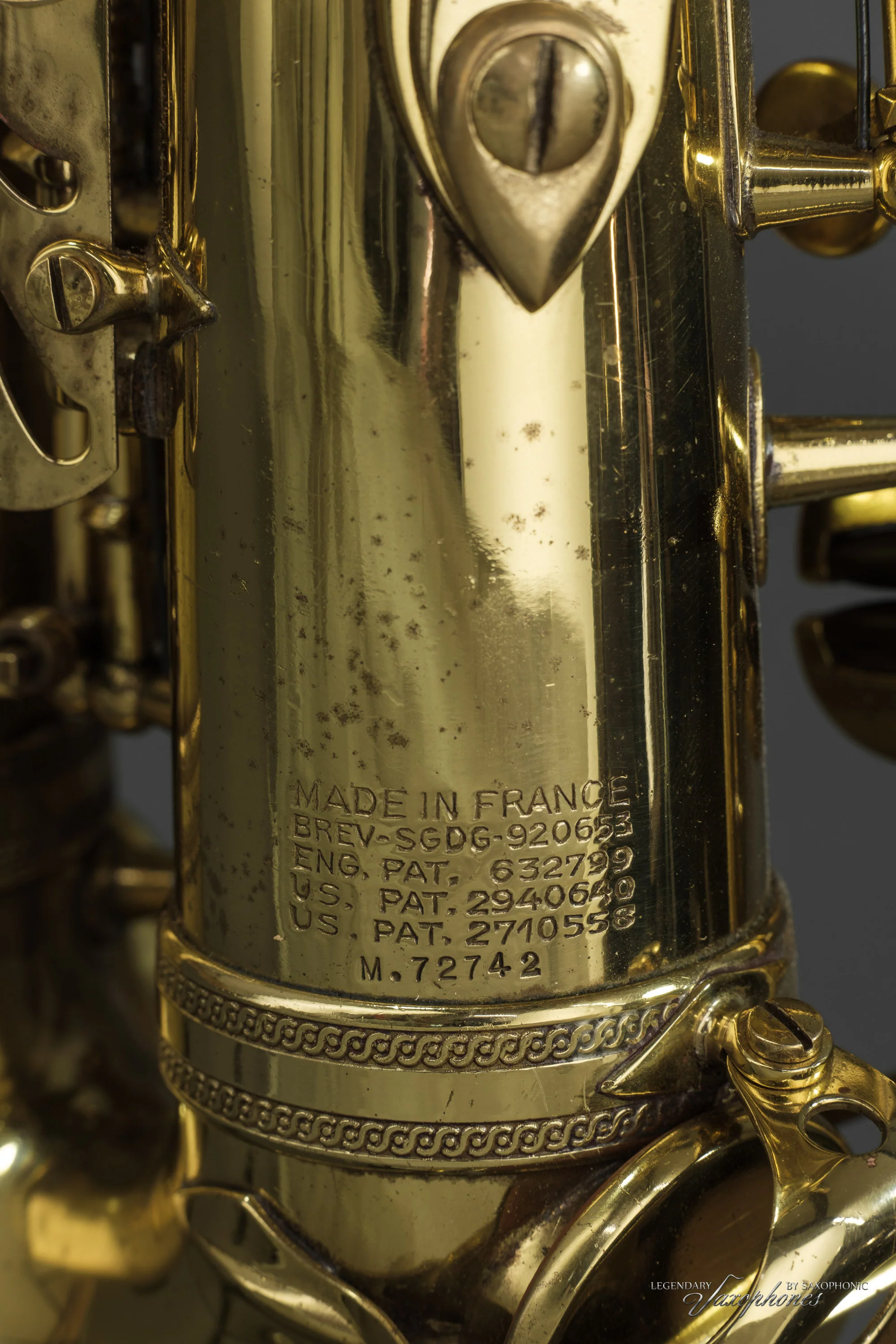 Saxophone alto SELMER Mark VI n°72742 - Image 10