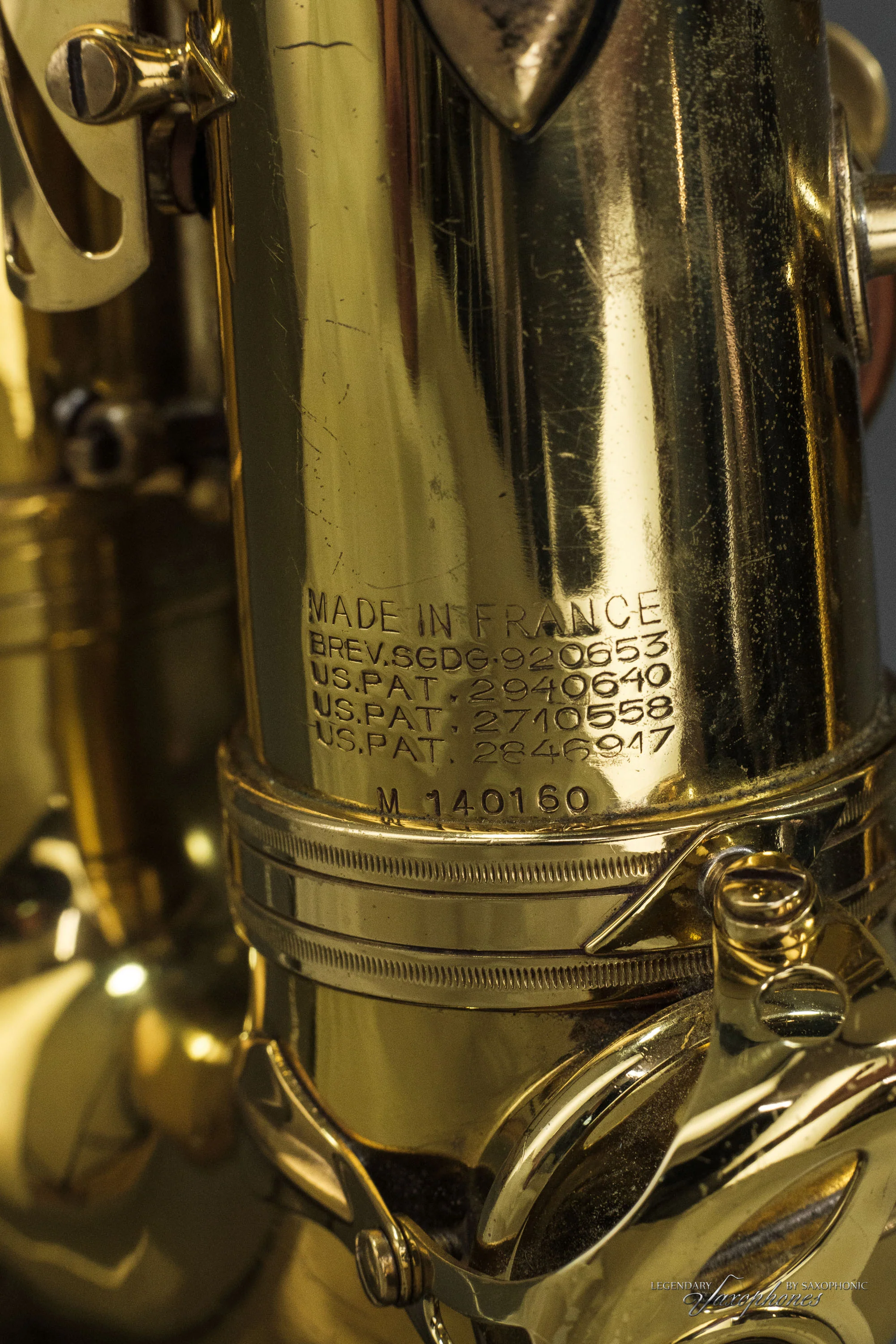 Saxophone Alto SELMER Paris Mark VI "Sanborn" (1967) - Image 8