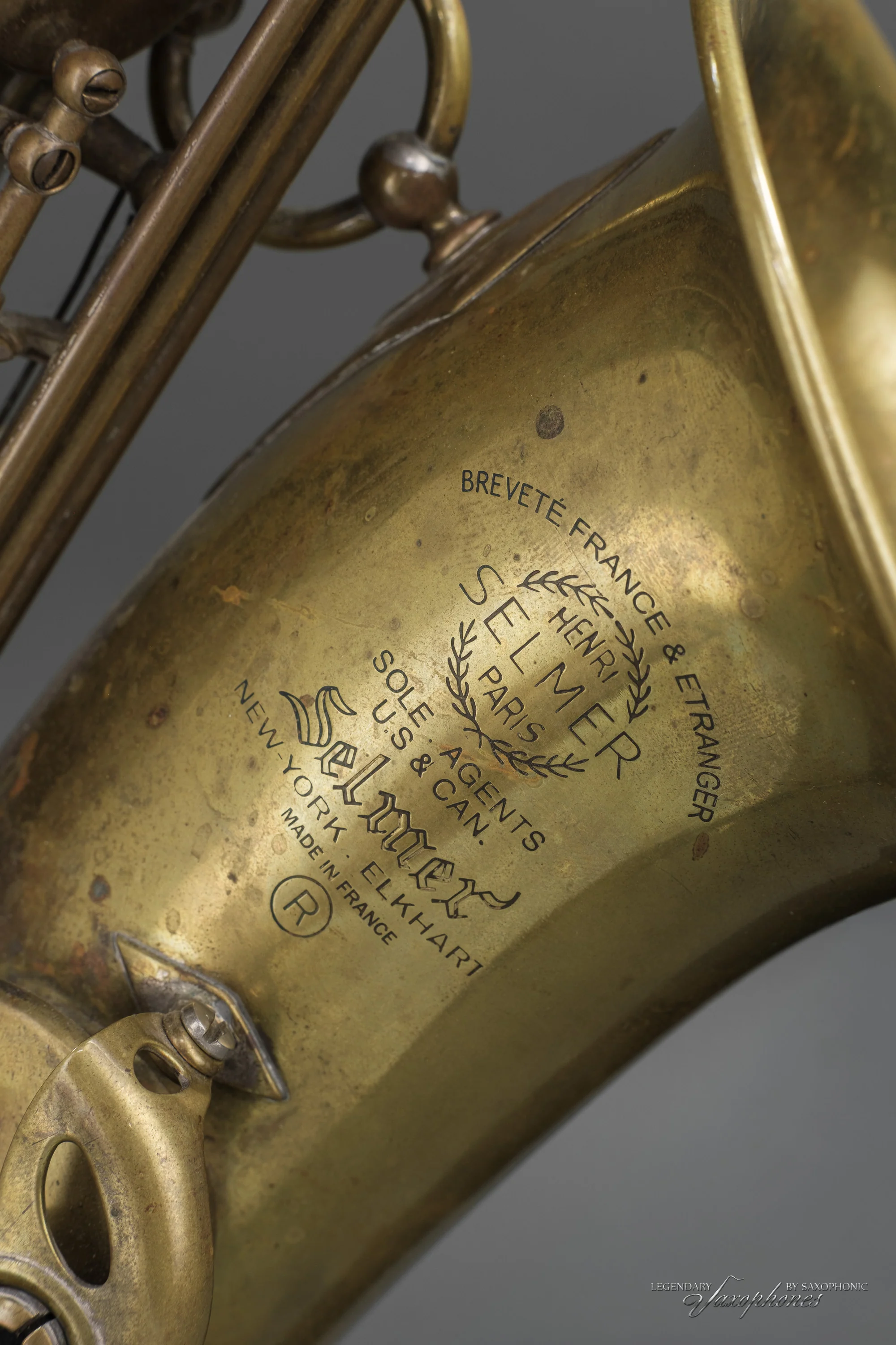 Saxophone alto SELMER Super Action (SBA) n°46484 - Image 3