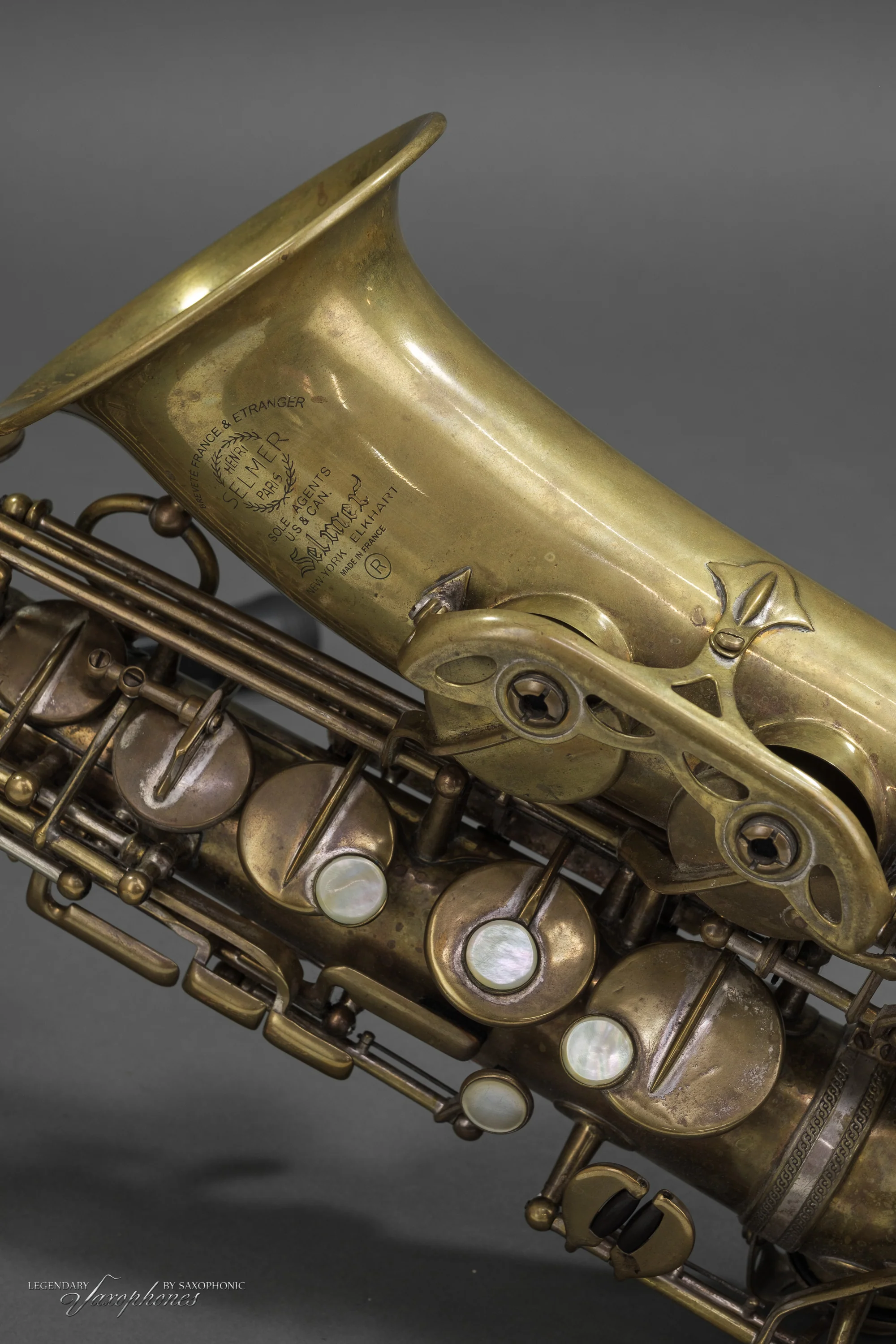 Saxophone alto SELMER Super Action (SBA) n°46484 - Image 8