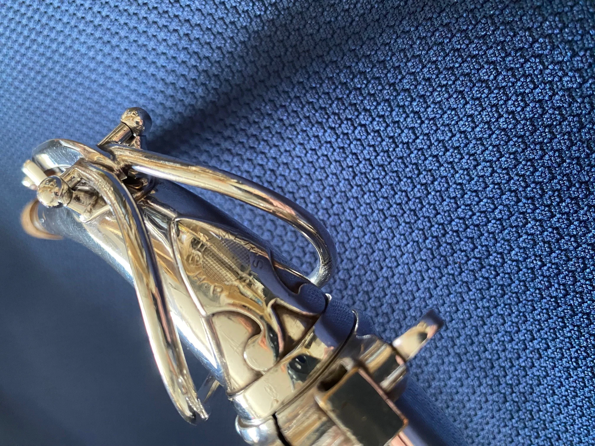 Saxophone Alto SELMER Super Balanced Action (SBA, 1950), n°47XXX, argenté - Image 3