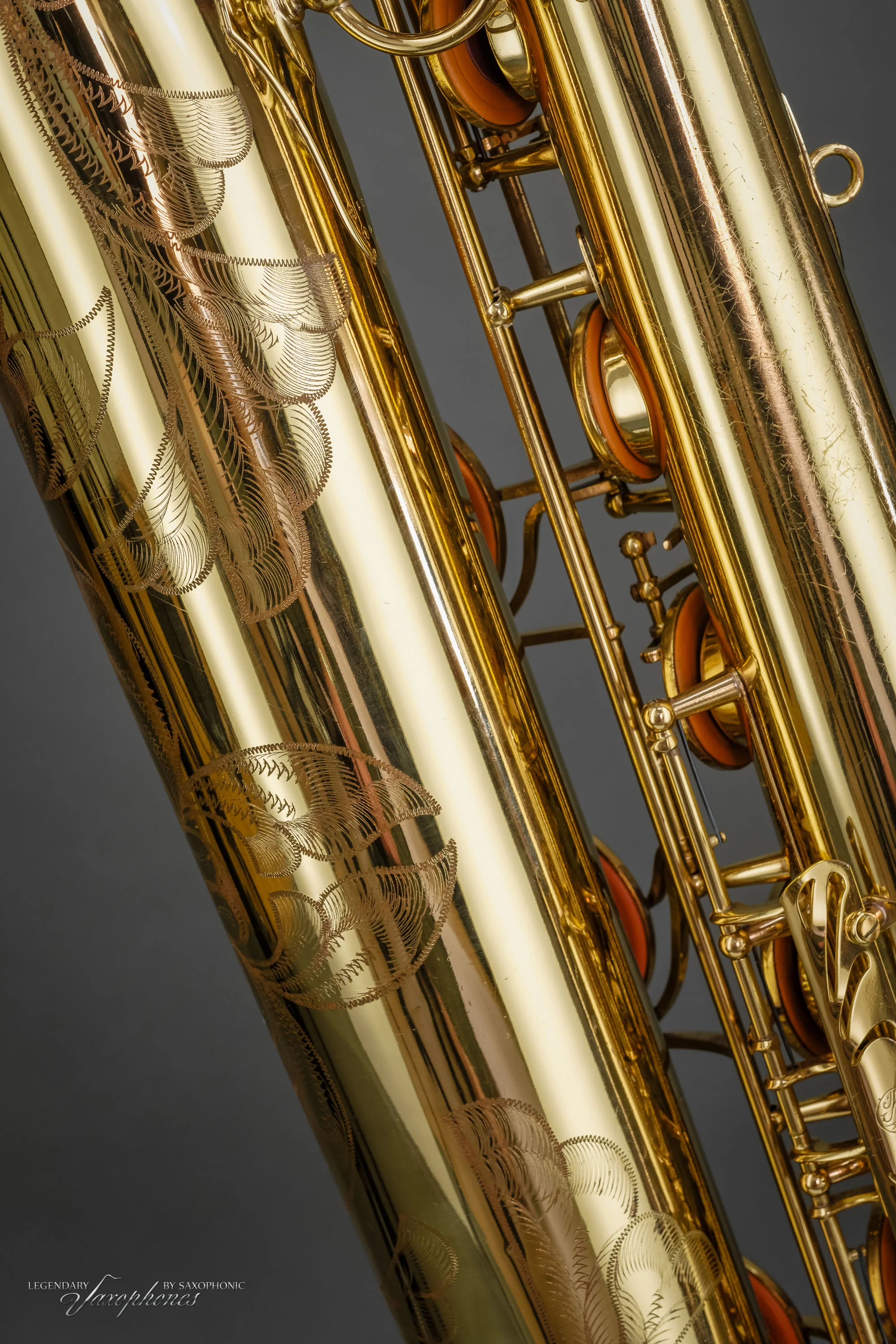 Saxophone Baryton Mark VI (1980) au La grave,  N°306313, verni - Saxophonic - Image 8