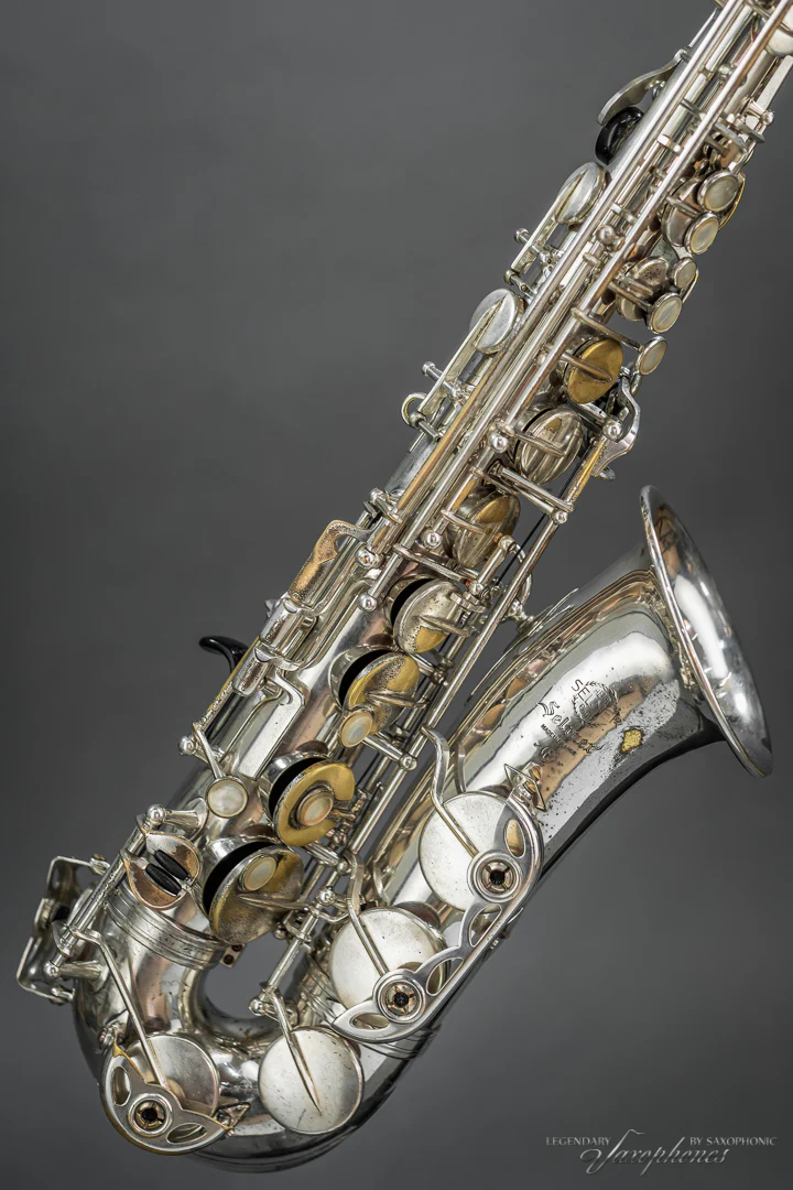 Saxophone SELMER Alto Mark VI au Fa# aigu (1972), Player's Horn, n° 200486, argenté - Saxophonic - Image 3