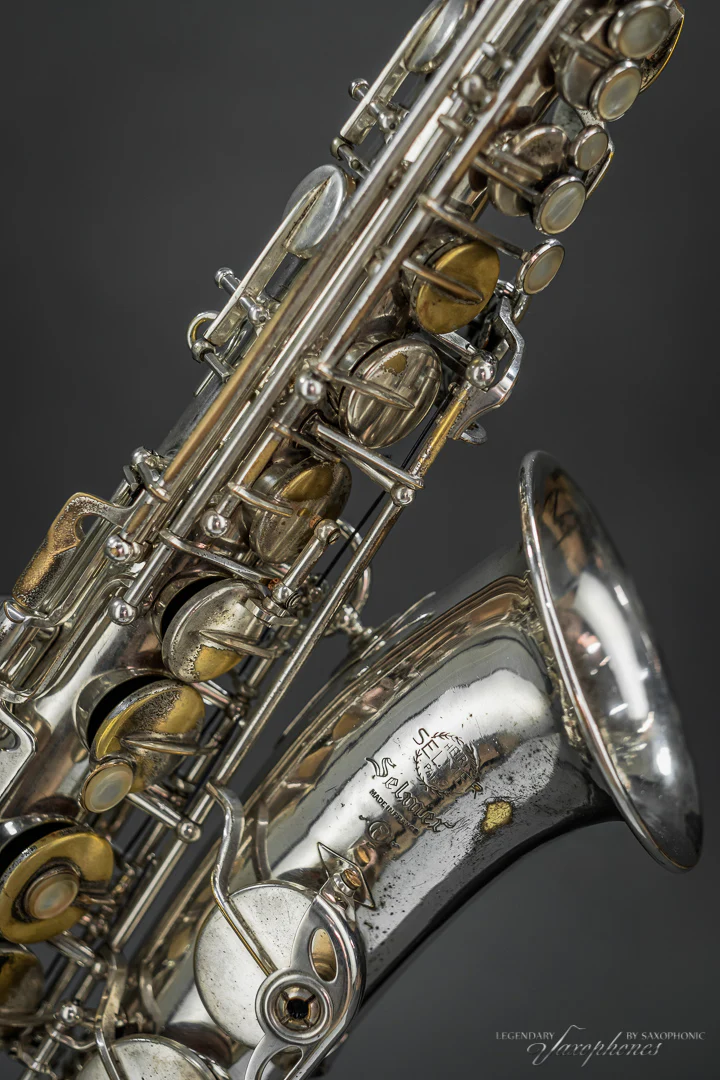 Saxophone SELMER Alto Mark VI au Fa# aigu (1972), Player's Horn, n° 200486, argenté - Saxophonic - Image 4
