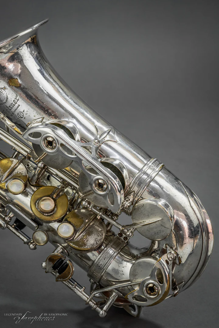 Saxophone SELMER Alto Mark VI au Fa# aigu (1972), Player's Horn, n° 200486, argenté - Saxophonic - Image 7