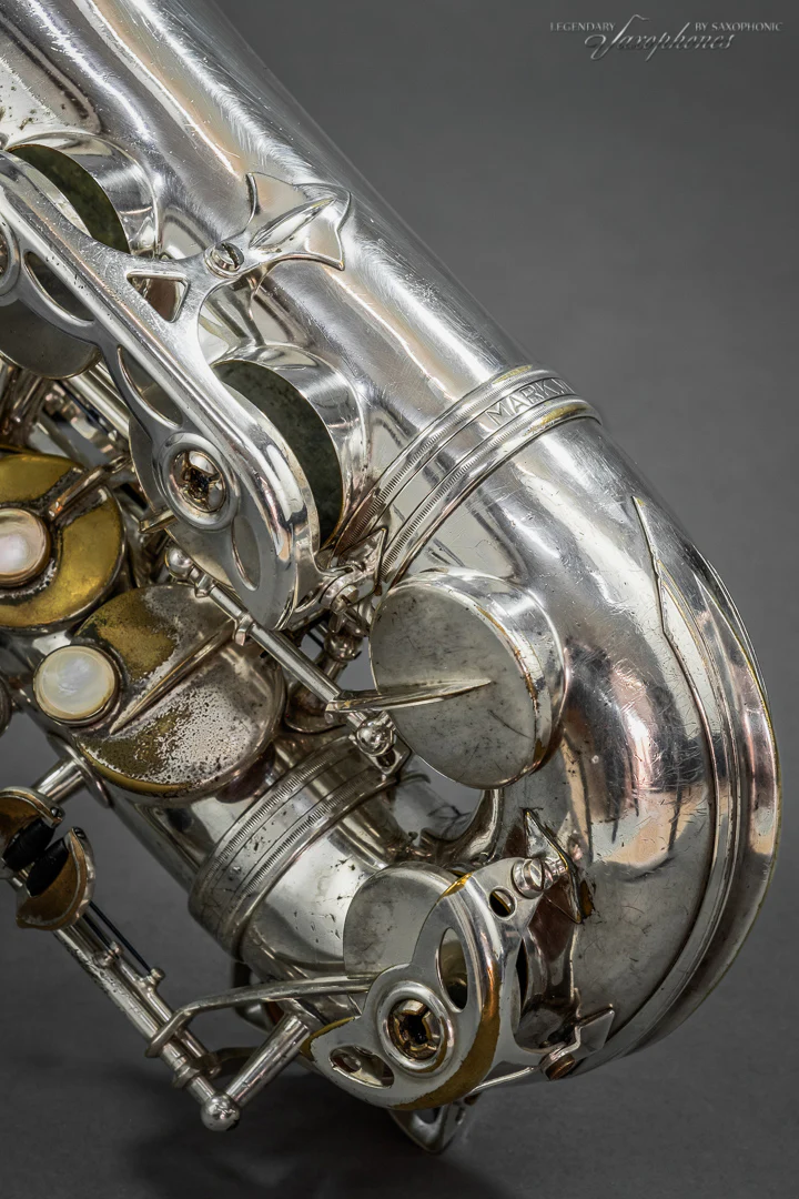 Saxophone SELMER Alto Mark VI au Fa# aigu (1972), Player's Horn, n° 200486, argenté - Saxophonic - Image 8