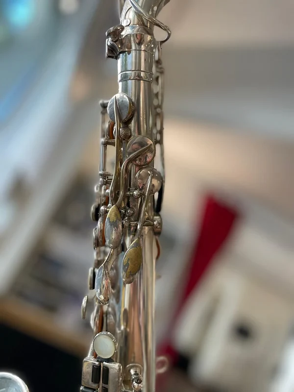 Saxophone SELMER Alto Super Cigar Cutter (1932), N°162XX, argenté - Image 2