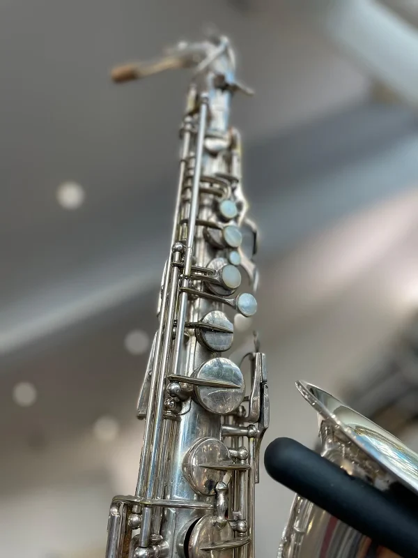 Saxophone SELMER Alto Super Cigar Cutter (1932), N°162XX, argenté - Image 4