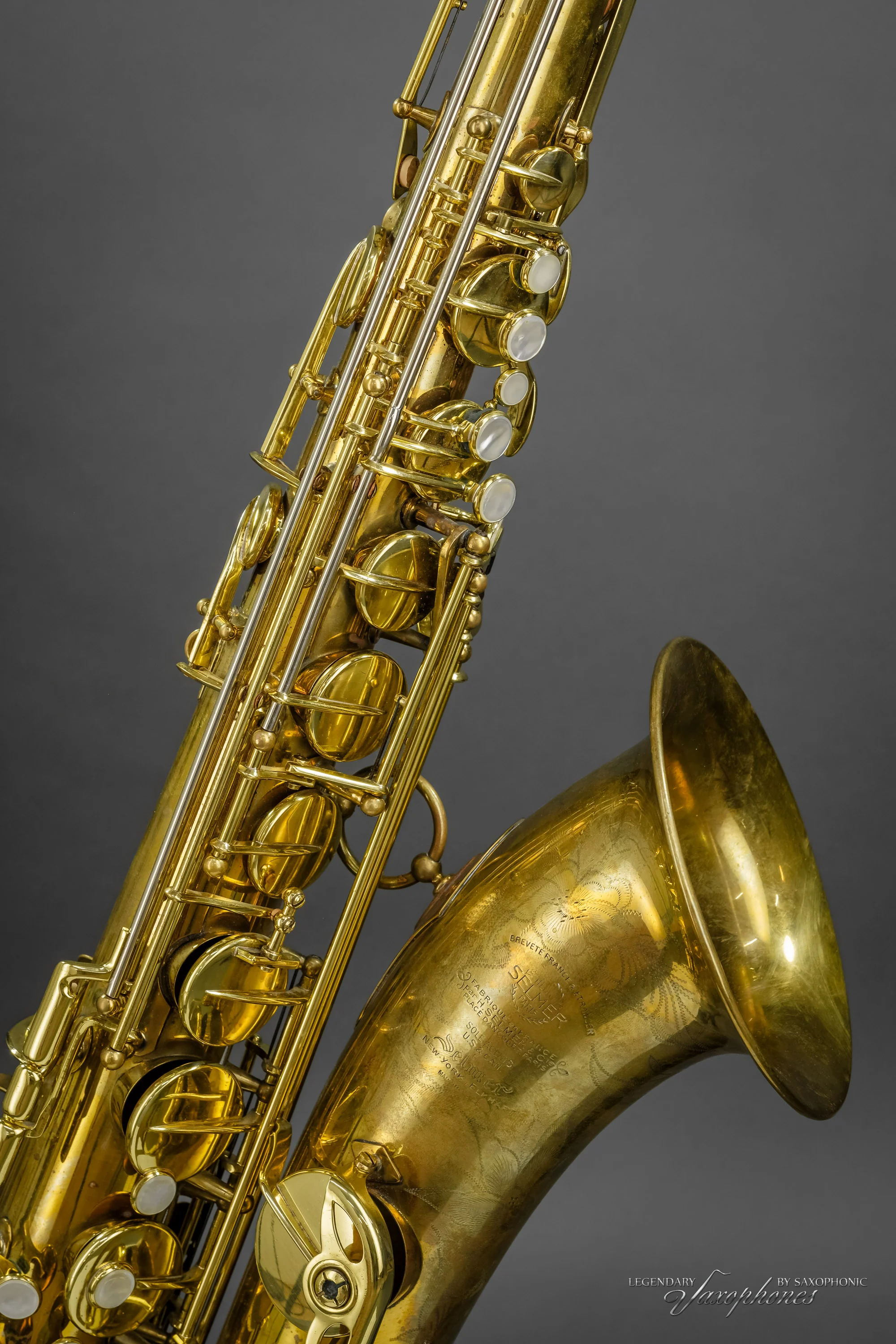 Saxophone tenor SELMER Super Action (SBA, 1952) n°49176 - Image 2