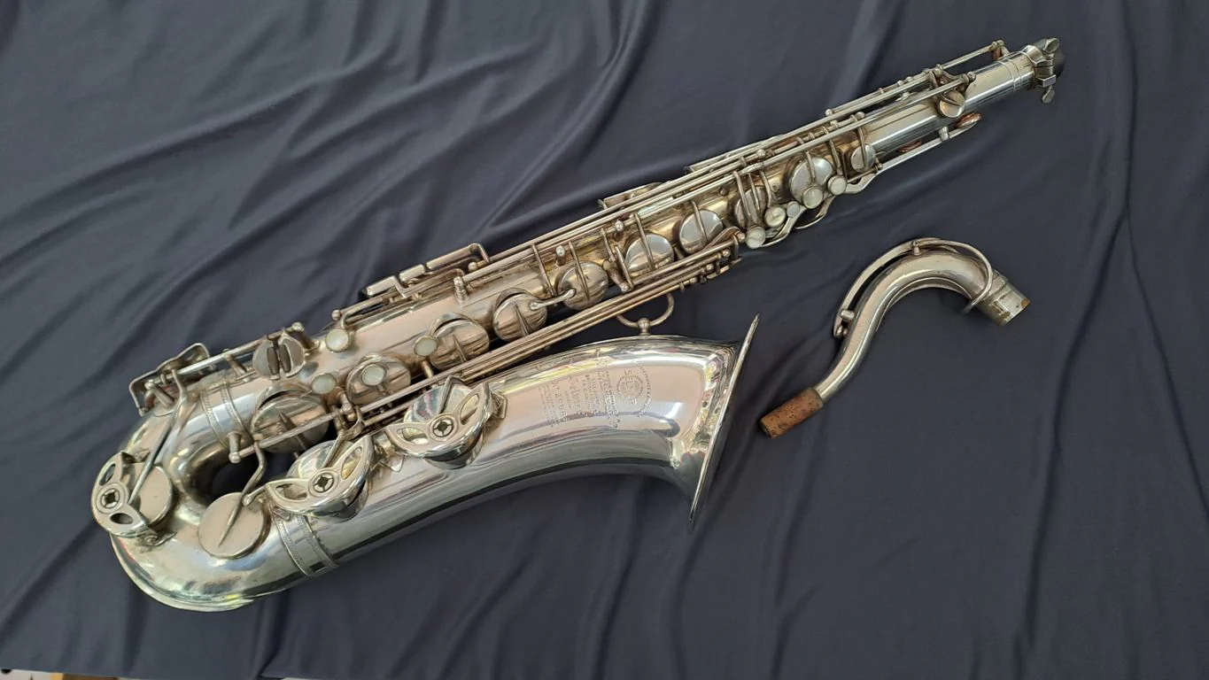 Saxophone ténor Balanced Action argenté #29xxx