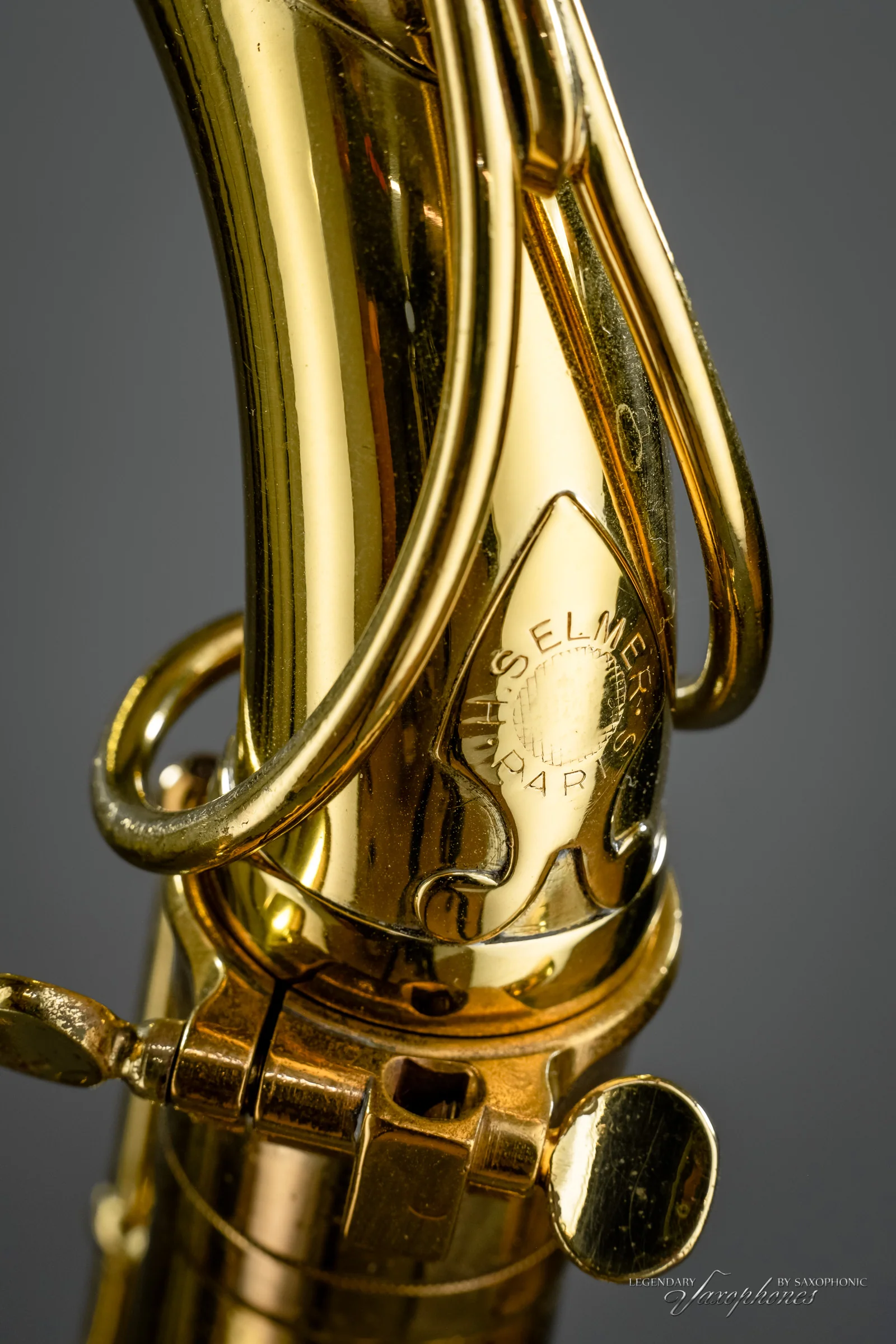 Saxophone Ténor SELMER Balanced Action (1938), n°25962, avec une magnifique gravure Cottage - Saxophonic - Image 2