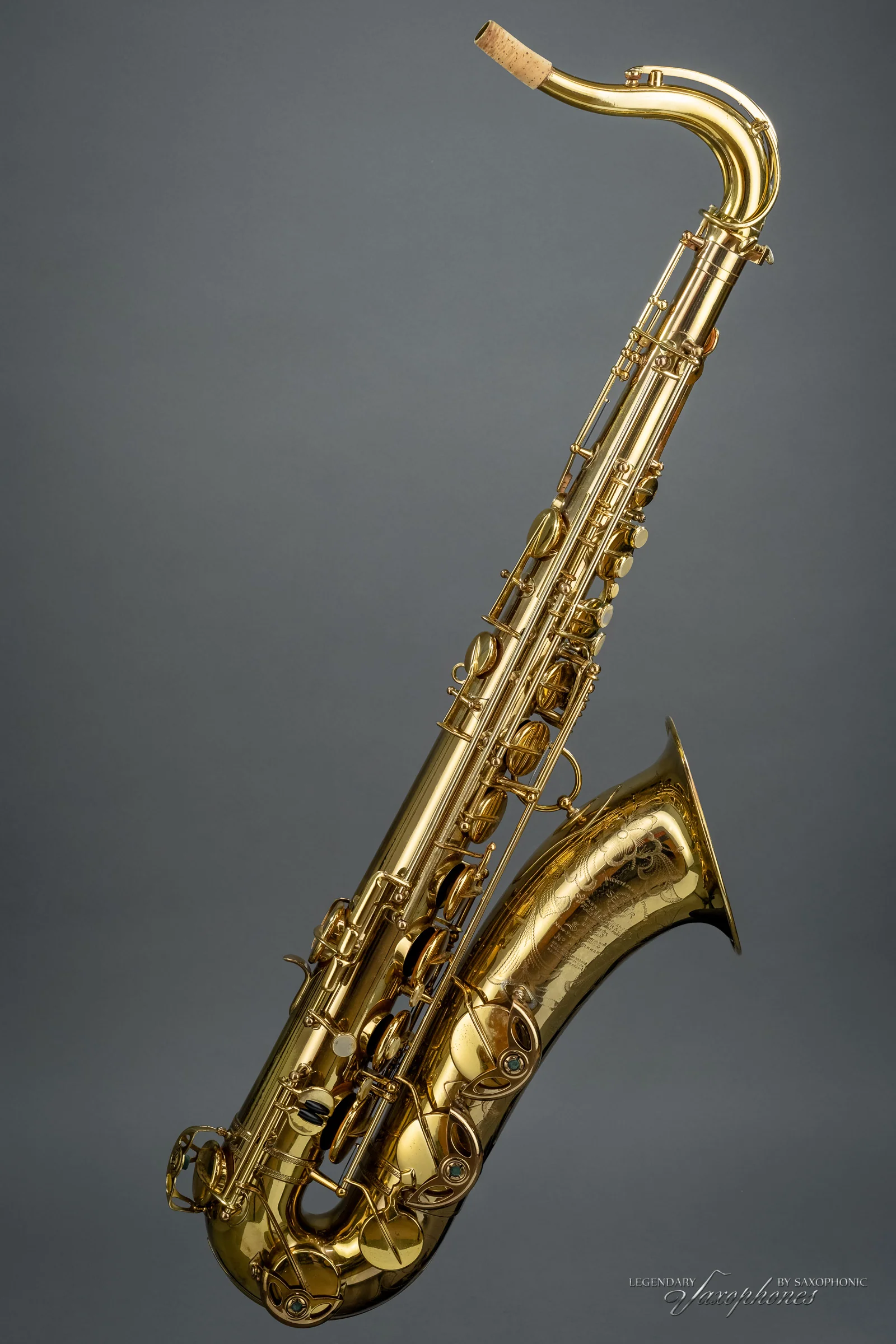 Saxophone Ténor SELMER Balanced Action (1938), n°25962, avec une magnifique gravure Cottage - Saxophonic - Image 3