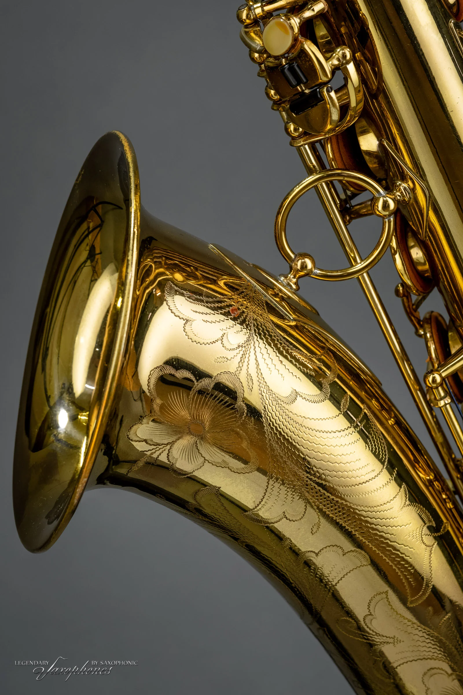 Saxophone Ténor SELMER Balanced Action (1938), n°25962, avec une magnifique gravure Cottage - Saxophonic - Image 7