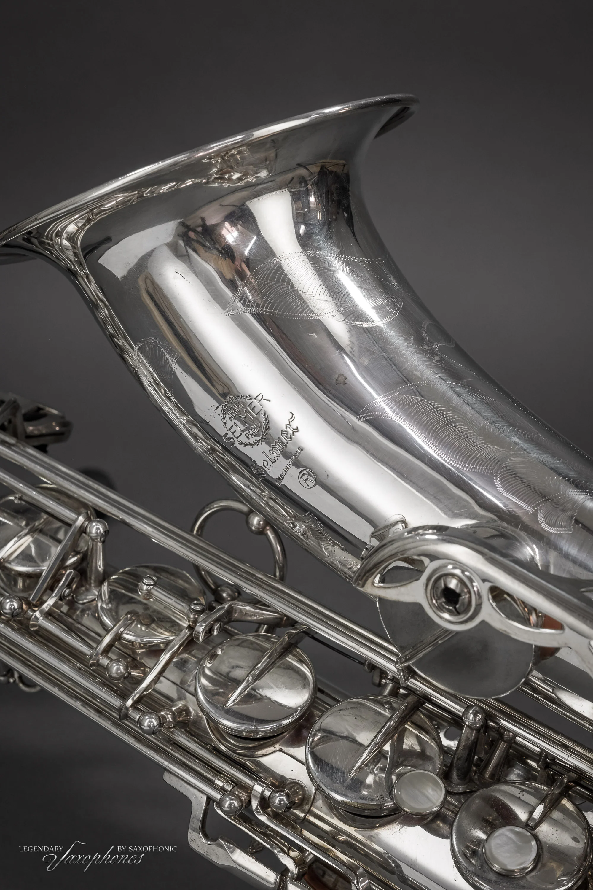 Saxophone Ténor SELMER Mark VI (1974) n°225066, argenté - Saxophonic - Image 10