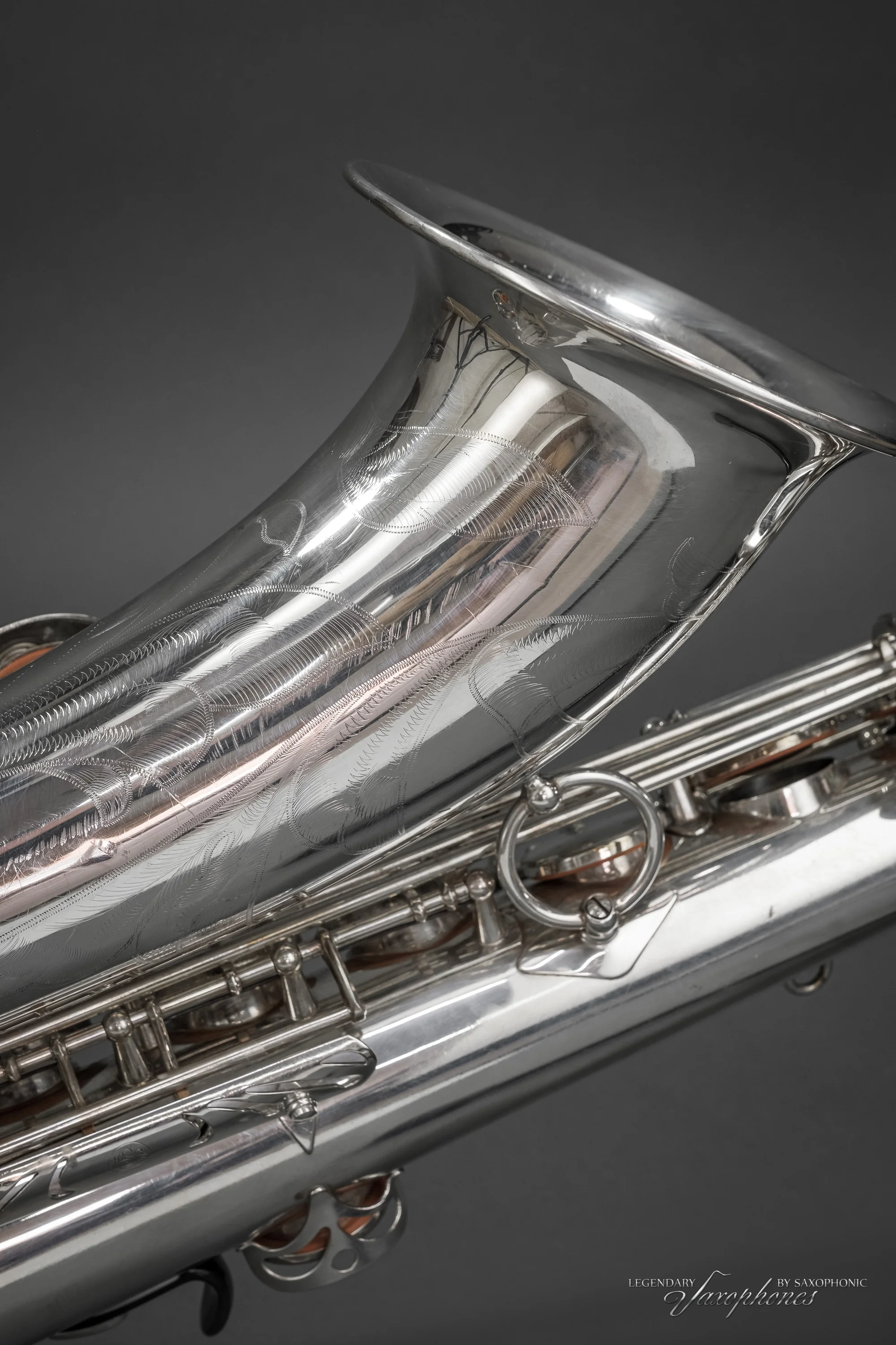 Saxophone Ténor SELMER Mark VI (1974) n°225066, argenté - Saxophonic - Image 7