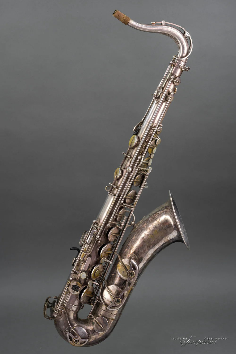 Saxophone ténor SELMER Paris Mark VI (1973) argenté, à réviser, n°218249