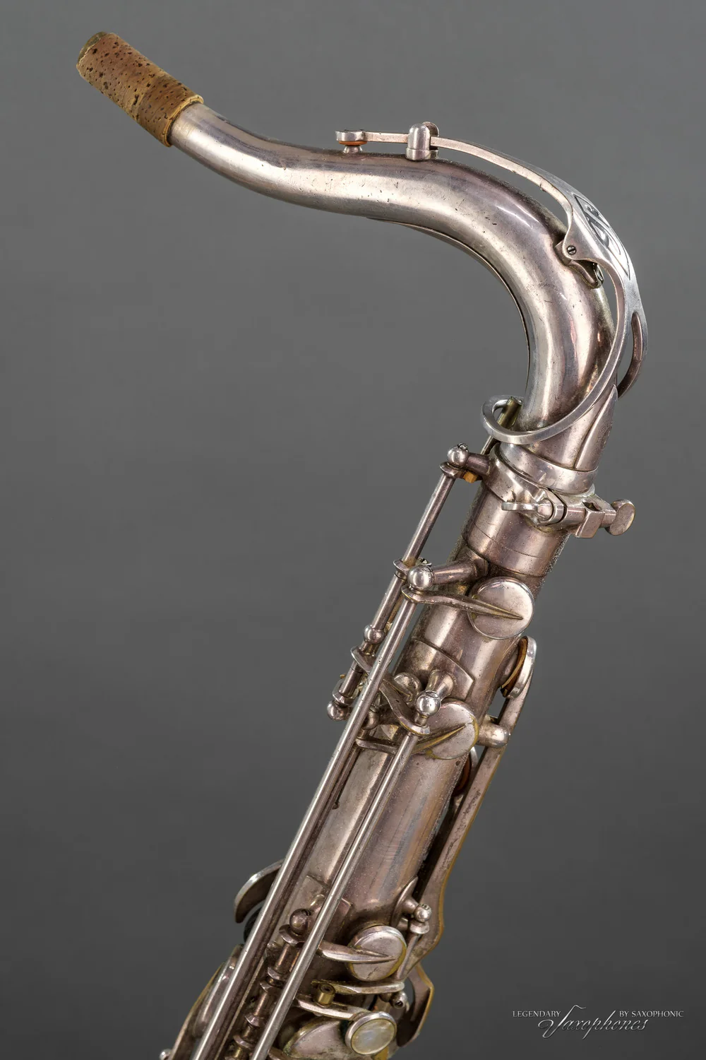 Saxophone ténor SELMER Paris Mark VI (1973) argenté, à réviser, n°218249 - Image 3