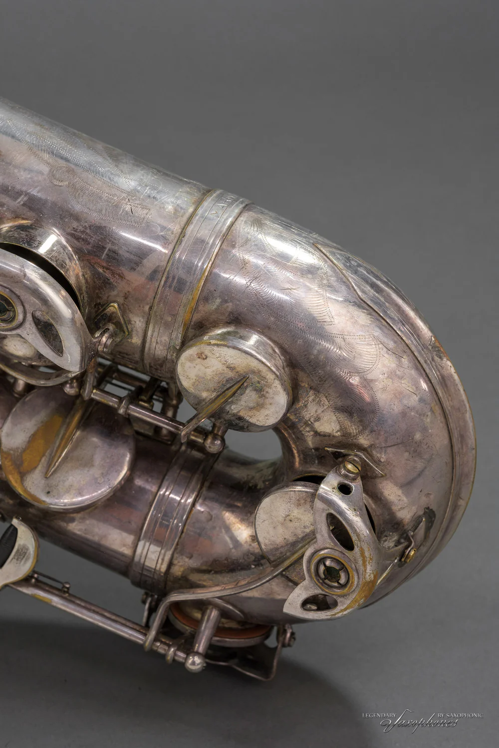 Saxophone ténor SELMER Paris Mark VI (1973) argenté, à réviser, n°218249 - Image 8
