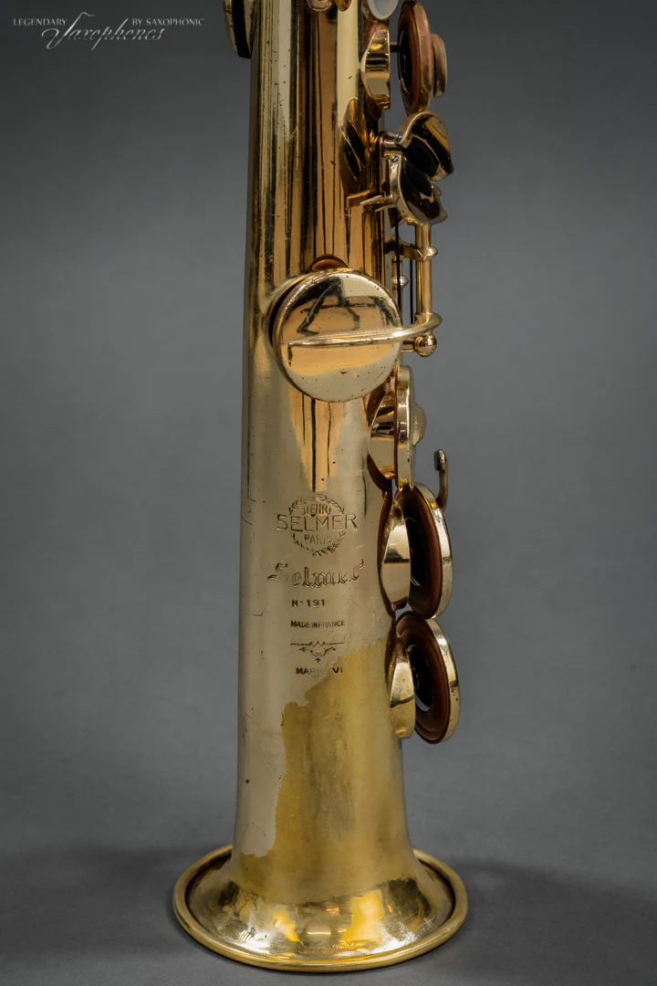 Sax Soprano SELMER Mark VI #191053 (1971) - Saxophonic